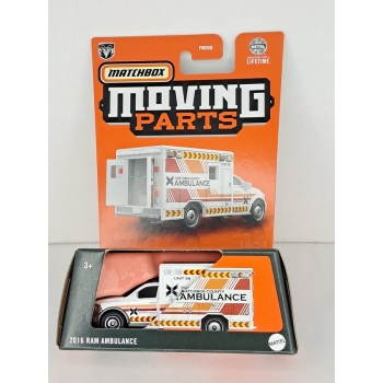 Matchbox 1:64 Moving Parts - Ram Ambulance 2016 white